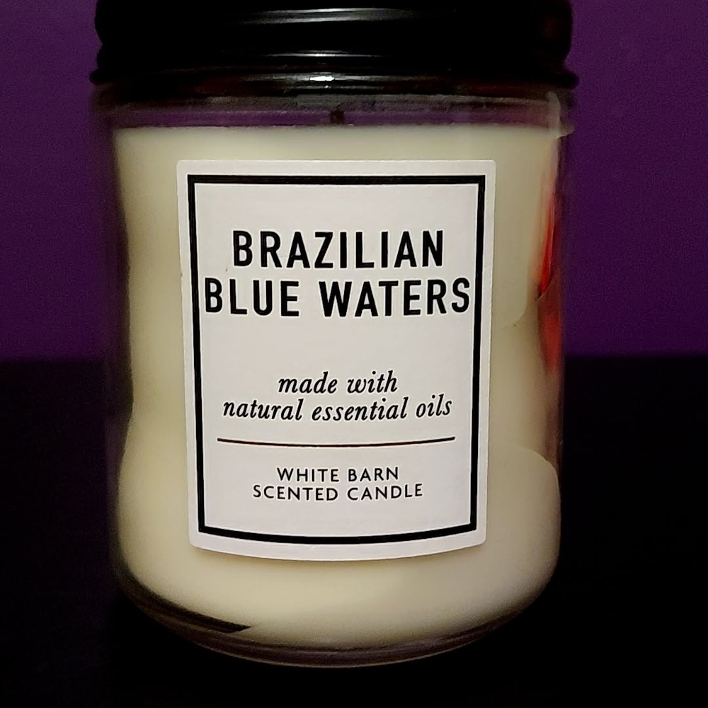 White Barn Brazilian Blue Waters Candle - White
